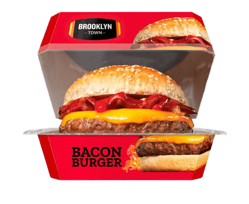 Bacon Burger - Brooklyn Town