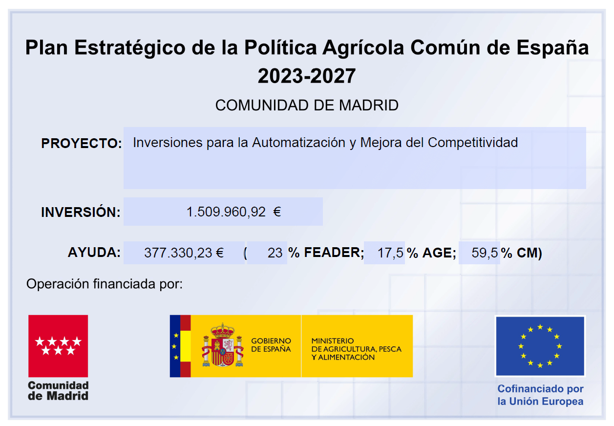 INVERSIONES EN MEJORAS DE PROCESOS EN INDUSTRIA DE ELABORADOS CÁRNICOS 2023